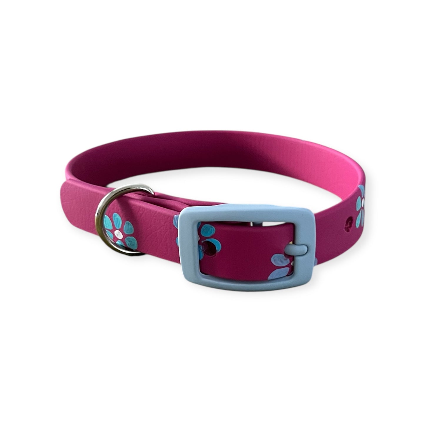 Halsband Biothane "mangenta dream"