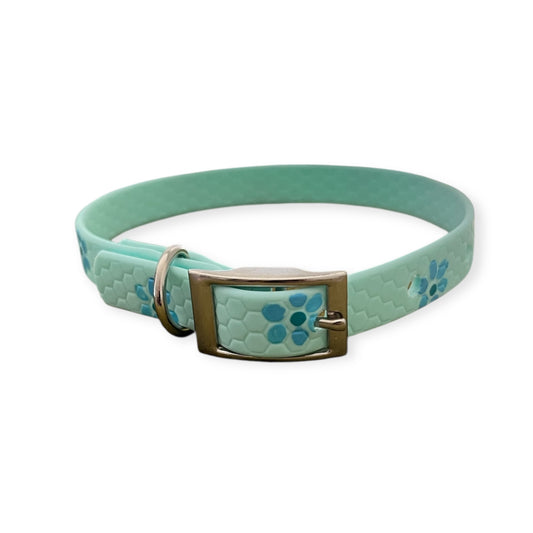 Halsband Hexa extra dünn "mint-blue"