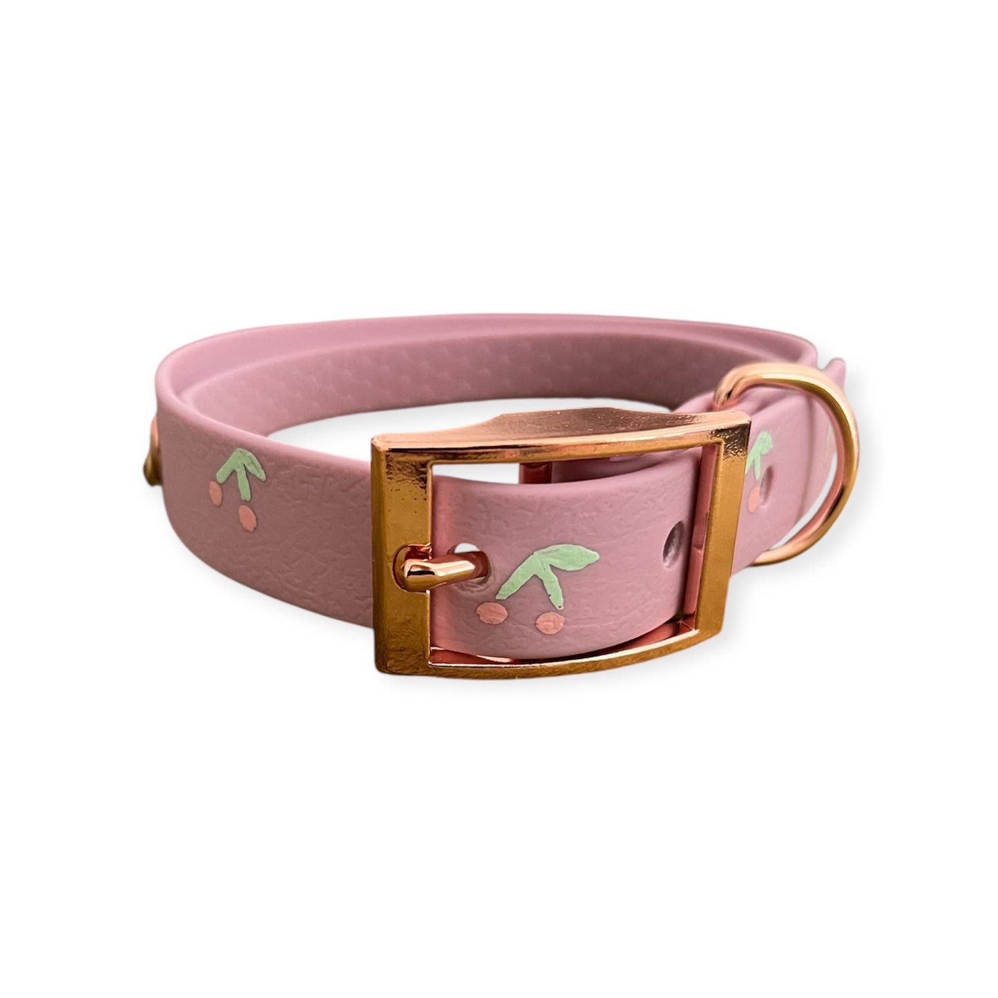 Halsband Biothane "cherry"