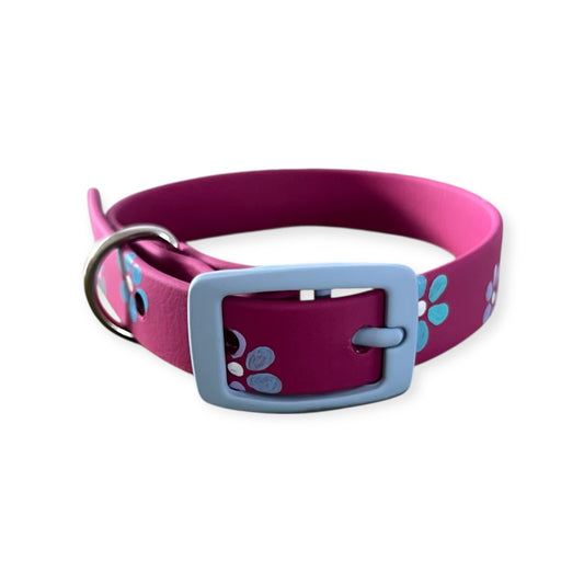 Halsband Biothane "mangenta dream"