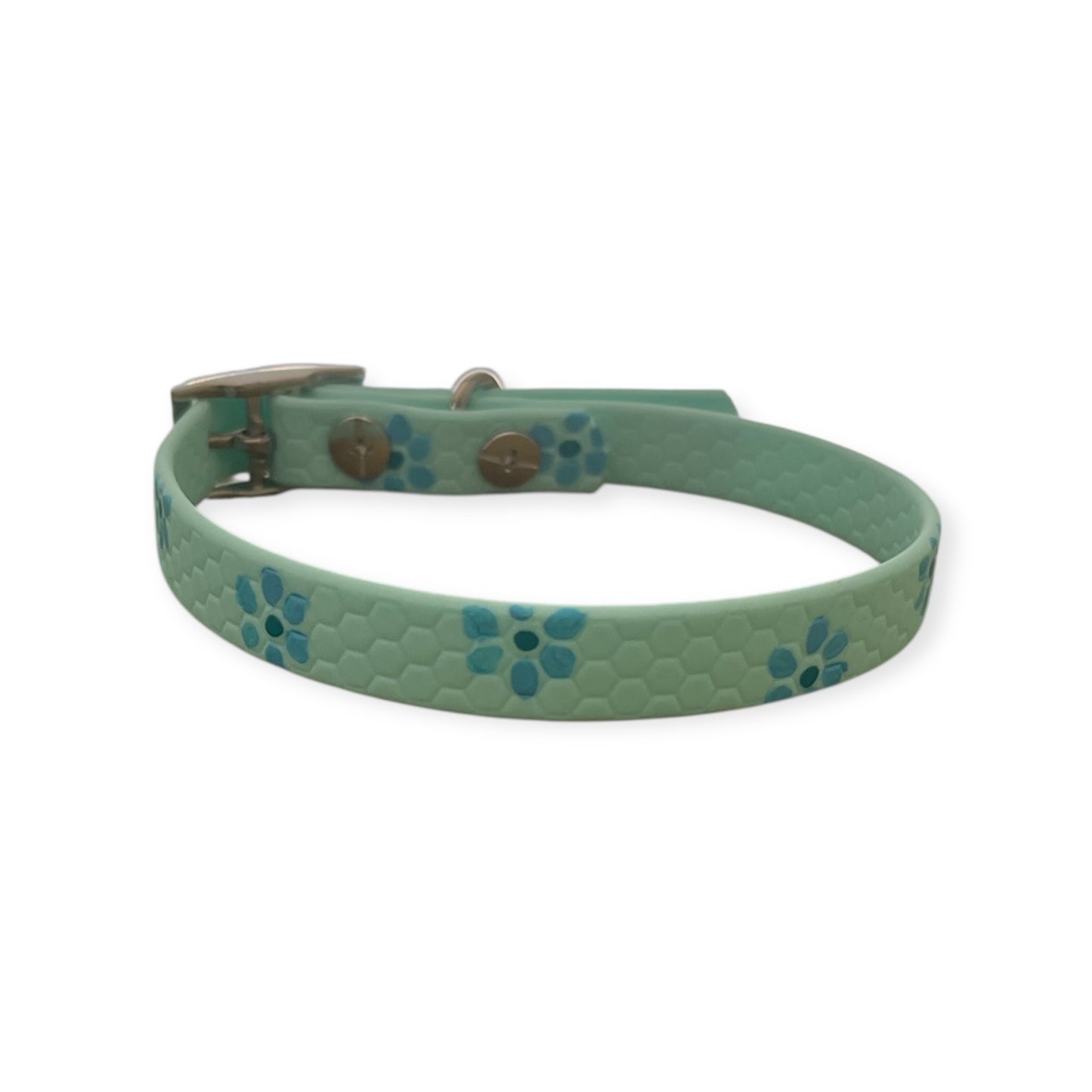 Halsband Hexa extra dünn "mint-blue"