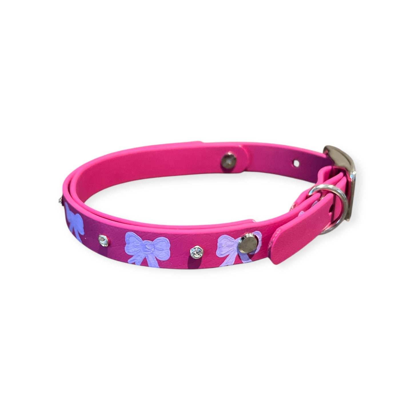 Halsband Biothane "lilac ribbon"